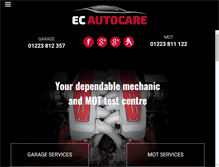 Tablet Screenshot of ecautocare.co.uk